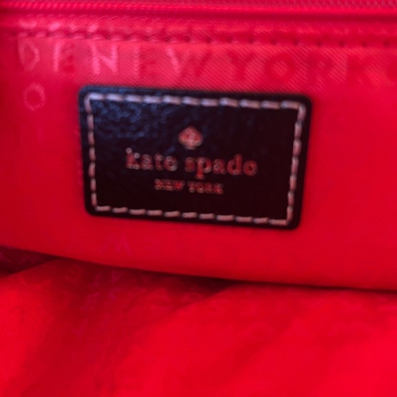 Kate Spade New York Dome Satchel Handbag Two Tone Cream Black quiet luxury - Picture 6 of 7